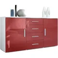 Produktbild: Vladon Sideboard, Bordeaux, Holzwerkstoff, 139x72x35 cm, Wohnzimmer, Kommoden & Sideboards, Sideboards