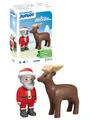 Produktbild: PLAYMOBIL Junior Weihnachtsmann und Rentier 71894