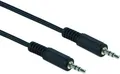 Produktbild: Schwaiger Audio Anschlusskabel TFS3150 533 Klinke schwarz, 1,5m, 1x 3,5mm