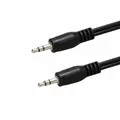 Produktbild: 1,5m Audio Kabel Klinkenstecker 3,5mm AUX Anschlusskabel 2x Klinken Stecker MP3