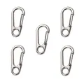 Produktbild: Karabinerhaken, 5 Stück Mini Karabiner, Schlüsselanhänger, Schnalle Feder Rucksack Verschlüsse, für Camping, Reisen, Wandern
