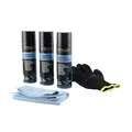 Produktbild: Staloc Powerschaum Set - Universal Schaumreiniger für hartnäckige Verschmutzungen, Allzweckreiniger Spray - 3x Reinigungsspray + 1x Mikrofasertuch