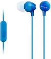 Produktbild: Sony In-Ear Kopfhörer MDR-EX15APLI Blau – mit Mikrofon & Fernbedienung