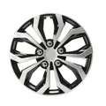 Produktbild: Radzierblende CARTREND Daytona Auto Pkw Radkappen Set 16 Zoll silber-schwarz 4x