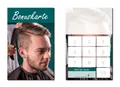 Produktbild: 500 Stück Treuekarten Bonuskarten Friseur mit 10 Stempelfelder Frisör (BOK-422)