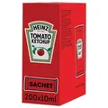Produktbild: Heinz Tomato Ketchup Sachet,Jede Packung enthält 200 Einzeldosisbeutel à 10ml