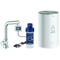 Produktbild: GROHE Red Mono Standventil und Boiler Größe M, L- Auslauf, 30339001, Farbe: Chrom