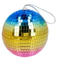 Produktbild: Glänzende Discokugel, Durchmesser ca. 15 cm, Disco Fever, Hängedeko, Dekorat...