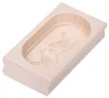 Produktbild: Butterform; eckig, 250 Gramm, Motiv 2 Vögel, Holz