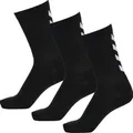 Produktbild: hummel Sportsocken Fundamental Crew schwarz/weiss - 3 Paar, Größe: 36-40