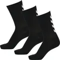 Produktbild: Hummel Fundamental 3-Pack Sock - black /Gr: 37-40