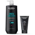 Produktbild: Goldwell Dualsenses Men Power Gel 150ml + Hair&Body Shampoo 1000ml -  aus DE