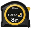 Produktbild: Stabila Maßband Taschenbandmaß BM 100, 8 m, metrische Skala 19581