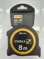 Produktbild: Stabila Taschenbandmaß BM 100, Maßband, Bandmaß, Länge 8 m, Breite 25 mm
