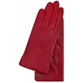 Produktbild: KESSLER Lederhandschuhe CARLA (Paar, 1-St., Handschuhe) Leather Working Group zertifiziertes Leder, REPREVE® Fleecefutter rot 7.5