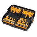 Produktbild: DeWalt Holz Fraeser-Set 12-tlg. Hartmetallschneiden ø Schaft 8 mm- DT90016-QZ