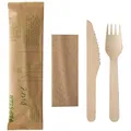 Produktbild: PAPSTAR Besteckset, Holz 