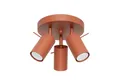 Produktbild: SOLLUX lighting Deckenleuchte Plafond Ring 3P Roter Ocker, Nicht enthalten