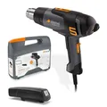 Produktbild: Steinel Heißluftpistole HM 2120 E Car Wrapper Set, inkl. Temperaturscanner und 7.5 m Kabel, 2200 W Heißluftgebläse, 80°-650°C Heißluftfön