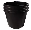 Produktbild: Prosperplast Blumenkasten Prosperplast Eimer BUCKET 12 Liter - schwarz 5er set