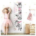 Produktbild: Wandtattoo Wandsticker Kinderzimmer Tiere Messlatte Wanddeko Spielzimmer DL345