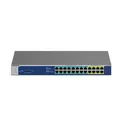Produktbild: Netgear NETGEAR GS524UP Unmanaged Gigabit Ethernet (10/100/1000) Power over Ethernet (PoE) Grau (GS524UP-100EUS)
