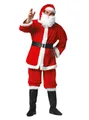 Produktbild: Metamorph Kostüm Klassischer Weihnachtsmann Kostüm, Günstiges Santa-Kostüm für Herren