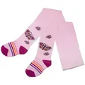 Produktbild: WERI SPEZIALS Strumpfhersteller GmbH Strickstrumpfhose Kinder Strumpfhosen für Mädchen >>Schmetterling<< weiche Baumwolle rosa 110-116