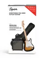 Produktbild: SQUIER Sonic™ Stratocaster® Pack, Maple Fingerboard, 2-Color Sunburst, Gig Bag,