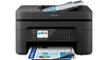 Produktbild: Epson WorkForce WF-2950DWF - Multifunktionsdrucker - Farbe - Tintenstrahl - 216 x 297 mm - A4/Letter (Medien) - bis zu 10 Seiten/Min. (Drucken) - 100 Blatt - 33.6 Kbps - USB 2.0, Wi-Fi(n) (C11CK62402)