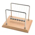 Produktbild: Newton Cradle | Newton Pendel Hochwertig | Kugelstoßpendel Unendlich mit 7 Ku...