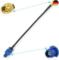 Produktbild: Eightwood GPS Antenne Adapter Fakra C auf SMA Stecker Pigtail Kabel RG174 15cm