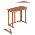 Produktbild: Merxx Klappentisch 90 x 50 x 74 cm Eukalyptusholz