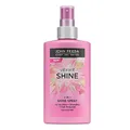 Produktbild: John Frieda Vibrant Shine 3in1 Glanzspray 150 ml, schwereloses Glanzspray mit Hitzeschutz, silikonfreies Entwirrungsspray für spiegelähnlichen Glanz