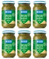 Produktbild: 6x De Cecco Pesto alla Genovese con Parmigiano Reggiano senza aglio Pesto mit frischem Basilikum, Parmigiano Reggiano ohne Knoblauch 190g Italienisches Sauce