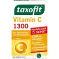 Produktbild: taxofit Vitamin-C 1300, 30 Tabletten, hochdosiert, 1 Tablette täglich = 1300 mg
