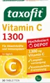 Produktbild: Taxofit Vitamin C 1300mg Tabletten 30 Stück Nahrungsergänzungsmittel