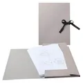 Produktbild: folia 6902 Zeichnungsmappe, aus Graupappe, DIN A4, mit Schleife
