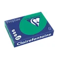 Produktbild: Clairefontaine 1783C - Ries Druckerpapier / Kopierpapier Trophee, intensive Farben, DIN A4, 80g, 500 Blatt,Tannengrün, 1 Ries