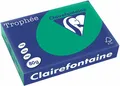 Produktbild: Clairefontaine Trophee 1783C Tannengrün 80g/m² A4 - 500 Blatt farbiges Papier