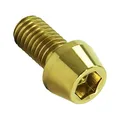 Produktbild: F26 Titan M8 Schraube DIN912 konisch Gold (15)