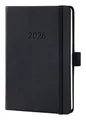 Produktbild: C2613 Sigel Wochenagenda Conceptum Liniert 2026 Schwarz A6 ~D~