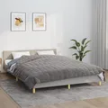 Produktbild: Gewichtsdecke Grau 200x220 cm 9 kg Stoff