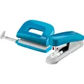 Produktbild: Novus Locher-Heftgerät-Set petrol (15 Blätter) (020-1876)