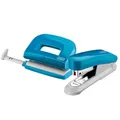 Produktbild: Novus Schreibtisch-Accessoire Set fresh Hefter E15 Locher E210 petrol glänzend