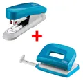 Produktbild: novus Locher und Heftgeräte Set E210/E15 petrol
