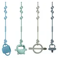 Produktbild: CLDY Baby Spielzeug Schnullerkette Silikon Cup Catcher, BPA-frei Sicherheitsgurte für Spielzeug, Trinkbecher Halteriemen für Kinderwagen Hochstuhl Autositz, Babytrage/Autositz 4 Stück