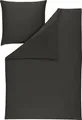 Produktbild: Estella Mako-Satin Uni Bettwäsche Valetta Kissenbezug einzeln 40x40 cm anthrazit