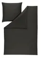 Produktbild: Estella Kissenhülle Mako Satin Nackenkissenbezüge Atelier Valetta Uni anthrazit 40x40, (1 Stück), Kissenhülle Kopfkissenbezug Kissenbezug