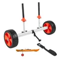 Produktbild: VEVOR Kajakwagen, 113 kg, Kanuwagen mit 25,4 cm Reifen & Spanngurt, Bootswagen zum Transportieren von Kajaks, Kanus, Paddleboards, Jon-Booten, Wassersportgeräte, 900x580x575 mm